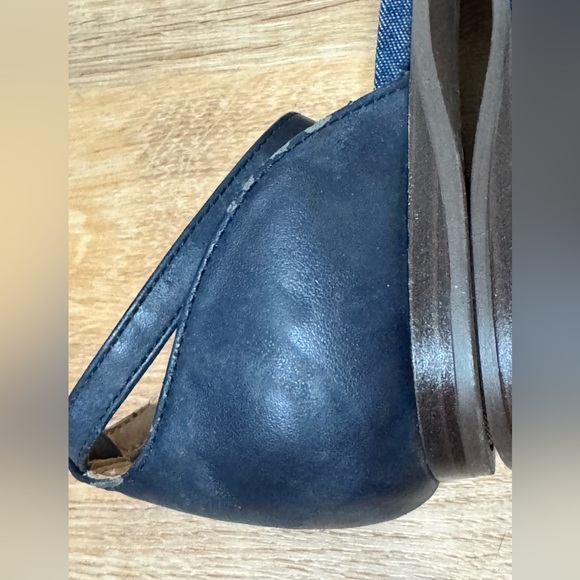 NEW TOMMY HILFILGIER NANCEE D'ORSAY STRIPED CANVAS FLATS SIZE 7.5 - Picture 9 of 13